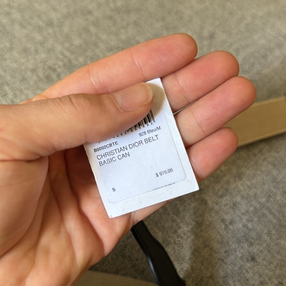 SOLD Authentic Dior waist belt - SML - Picture 6 of 6
